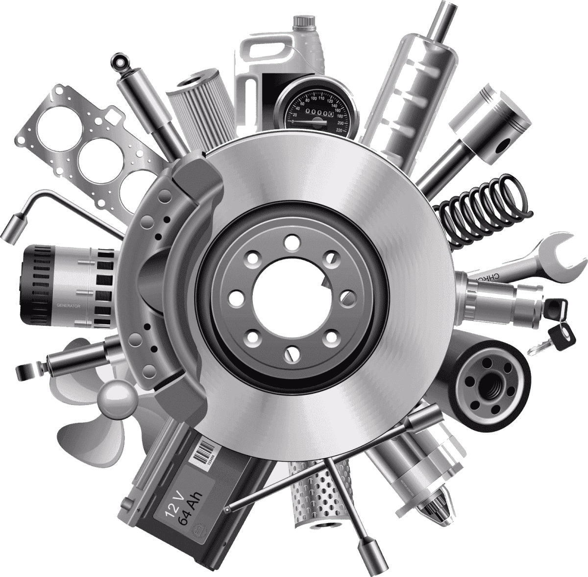 Motor radial de alto rendimiento importado desde Alemania